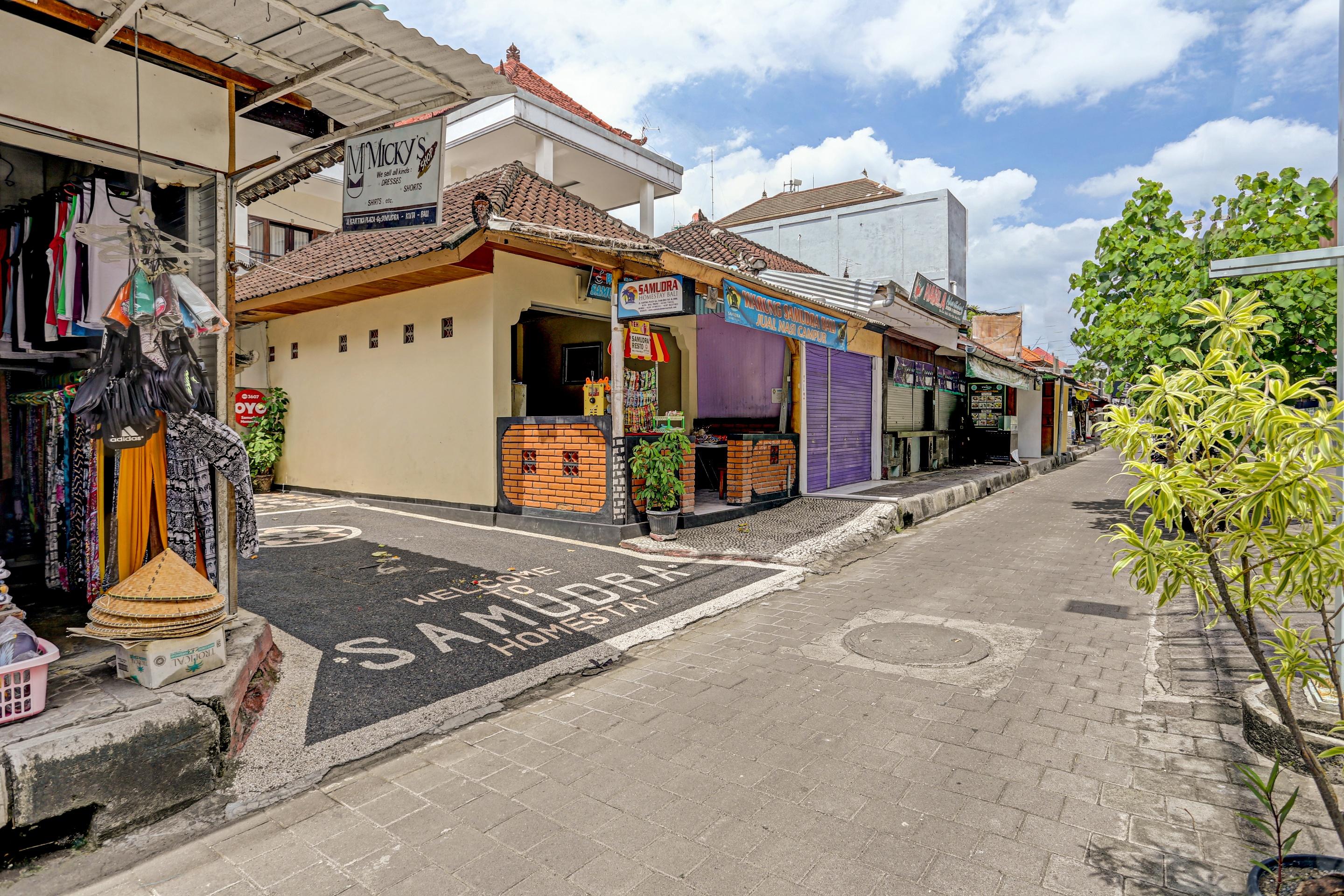 Samudra Homestay كوتا المظهر الخارجي الصورة